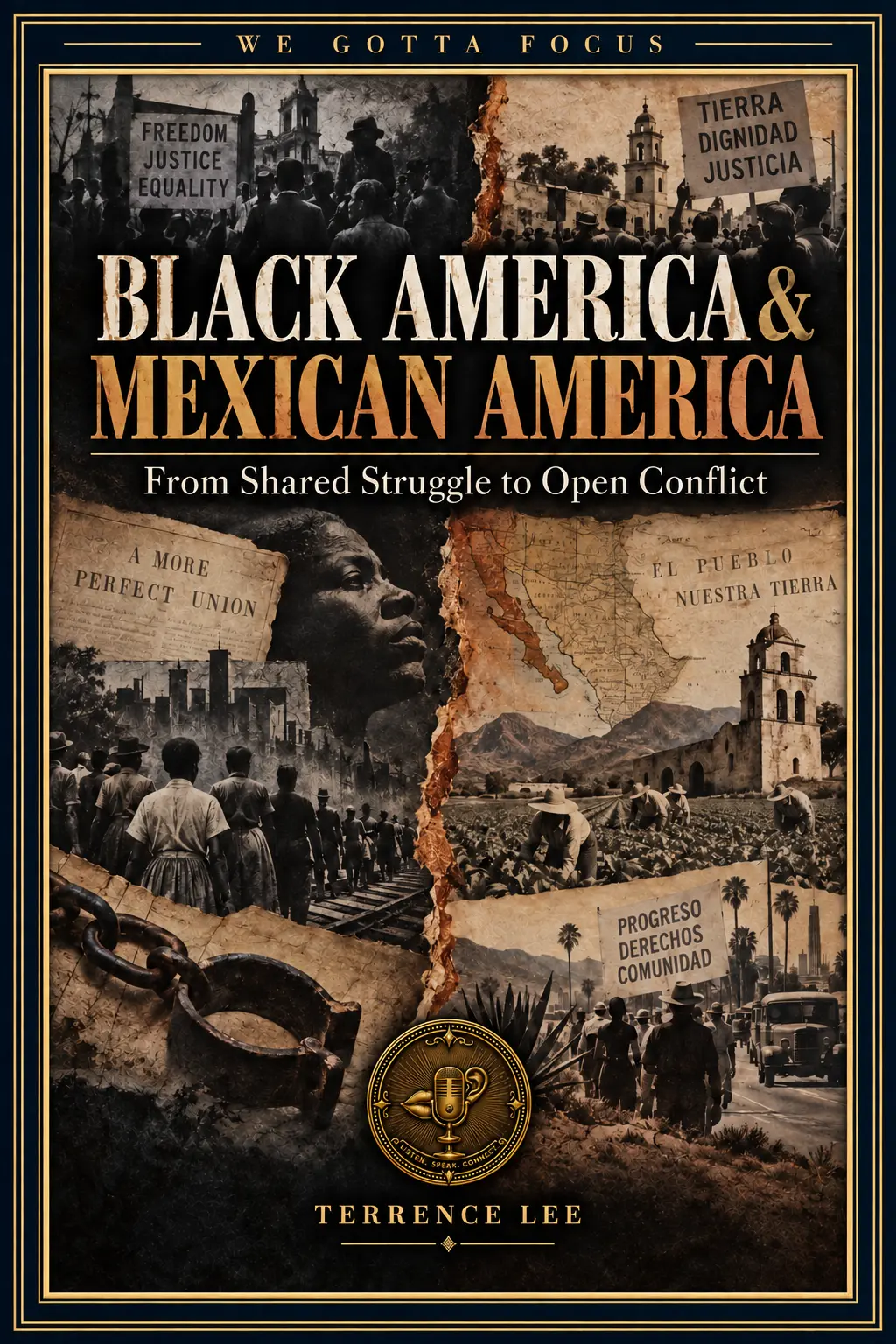 Black America and Mexican America book cover